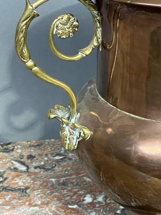 Samovar ancien. Cuivre, bronze massif. – Accessoires de cuisine, Copper (photo 5 of 8)