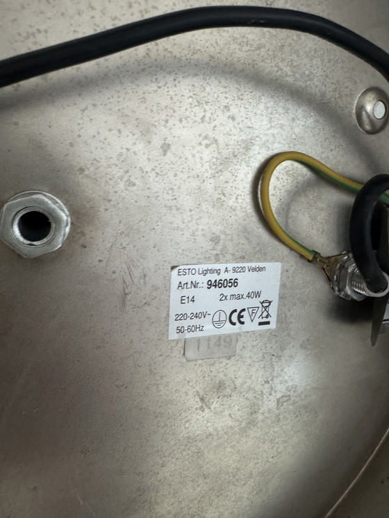 Image 1 of Plafonnier design aluminium années 2000