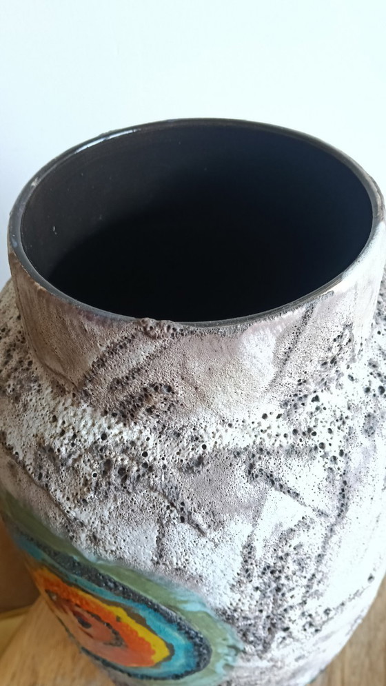 Image 1 of Scheurich Fat Lava Bullseye, Allemagne de l'Ouest – Très grand