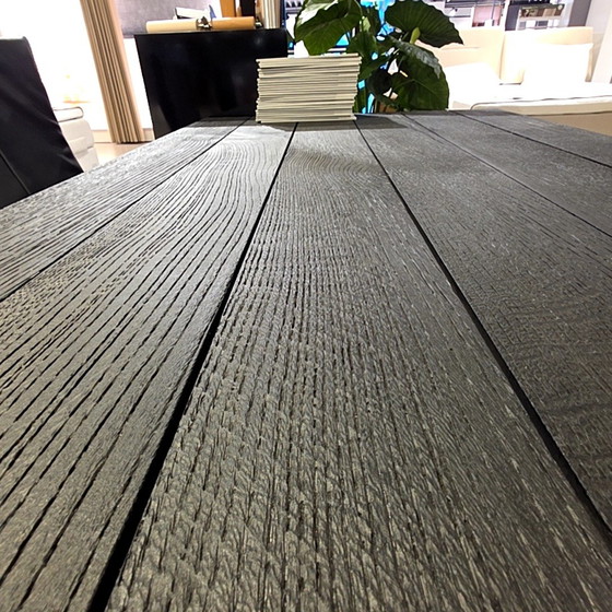 Image 1 of Riva Iron light Squared dining table - 240x100