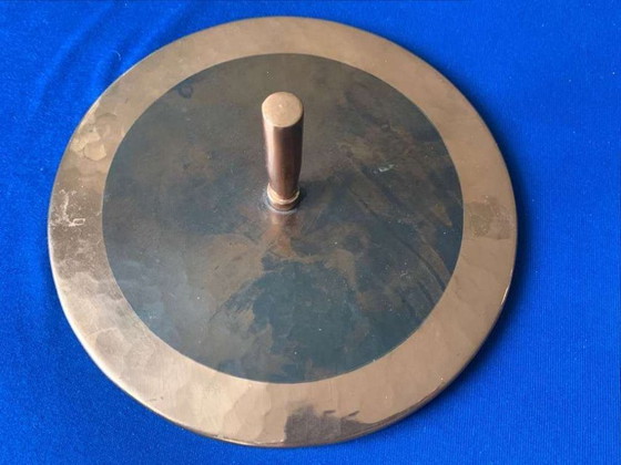 Image 1 of Hans Przyrembel Lidded Box Bonbonniere Marianne Brandt Alfred Lipovec Bauhaus Copper