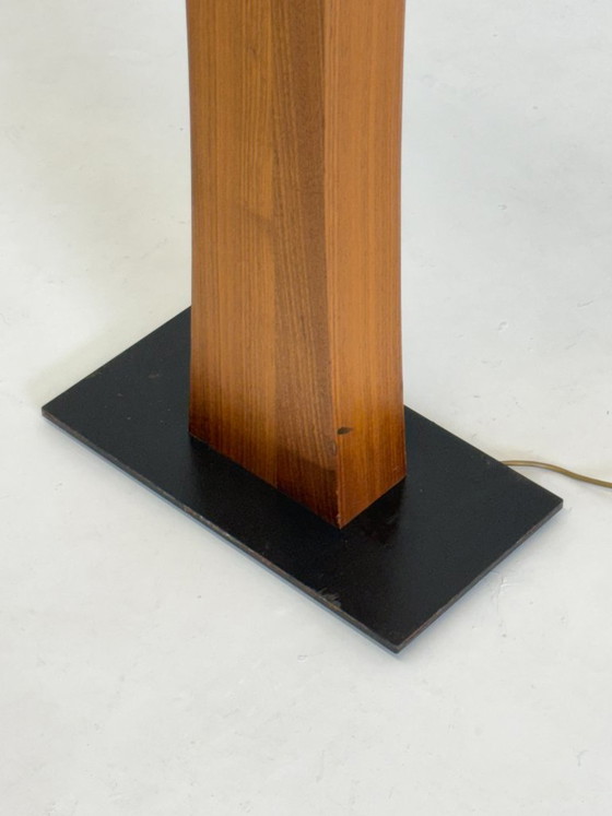 Italiaanse Mid Century Vloerlamp Van Teakhout – Vloerlampen, Wood, Metal (photo 17 of 23)