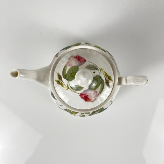 Image 1 of Theepot met rozen, Roy Kirkham, Engeland, 1996
