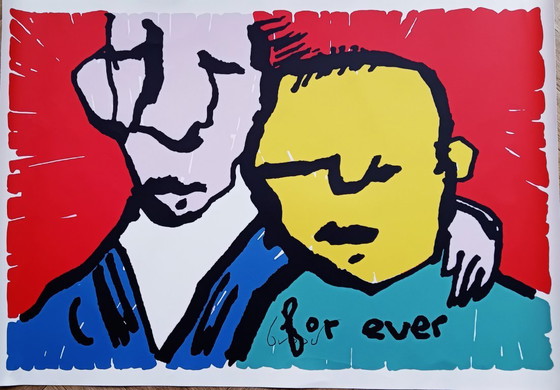 Image 1 of Herman Brood---For Ever (op canvas)