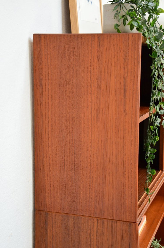 Image 1 of Vintage open bookcase, teak chest of drawers, mid-century sideboard, retro