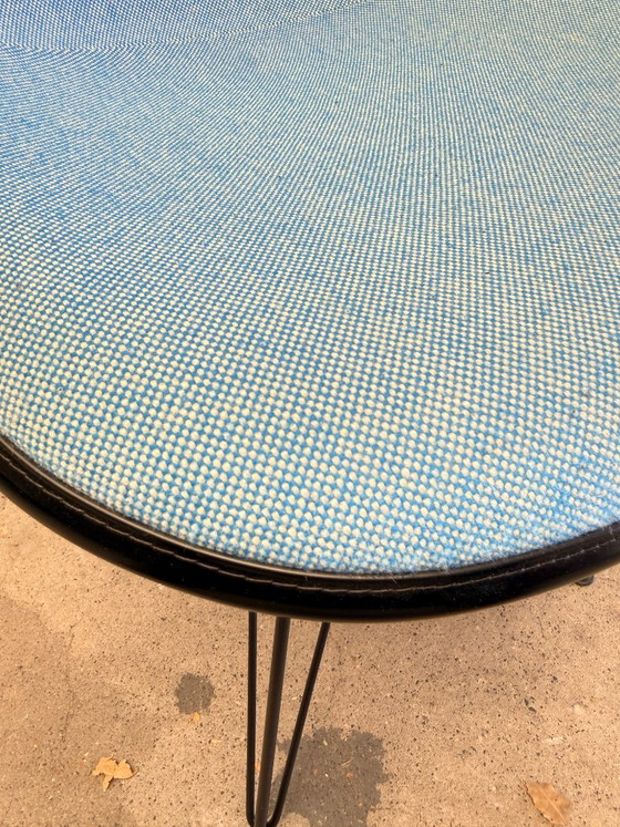 Vitra Eames DSR gestoffeerd (set van 4) – Eetkamerstoelen, Metal, Plastic (photo 5 of 9)