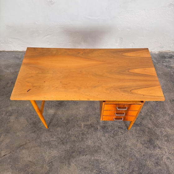 Image 1 of Hungarian Bright Writing Desk, 1960s – Mid-Century Modern