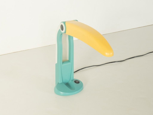Tukan-Lampe, H.T. Huang, 1980er Jahre