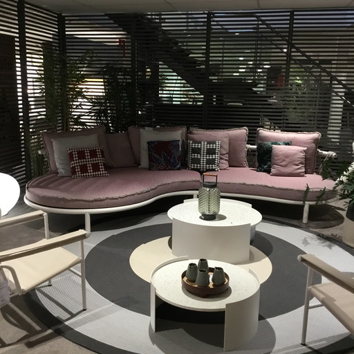 Banc de détente pour trampoline d'extérieur Cassina