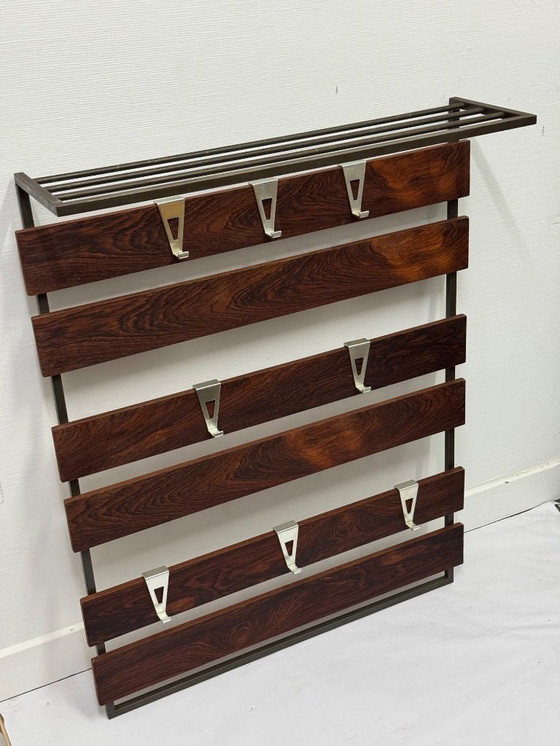 Image 1 of Porte-manteau vintage en palissandre