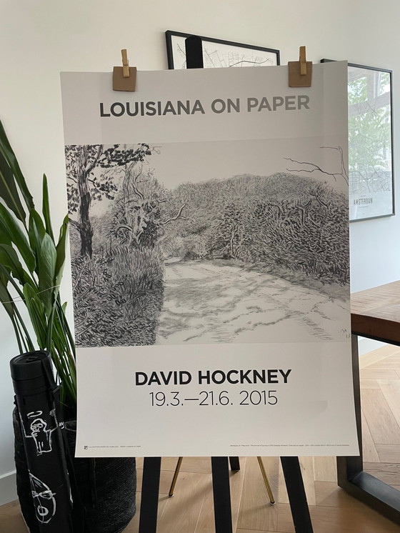 Image 1 of David Hockney, Woldgate, 6-7 May from The Arrival of Spring in 2013, Copyright David Hockney