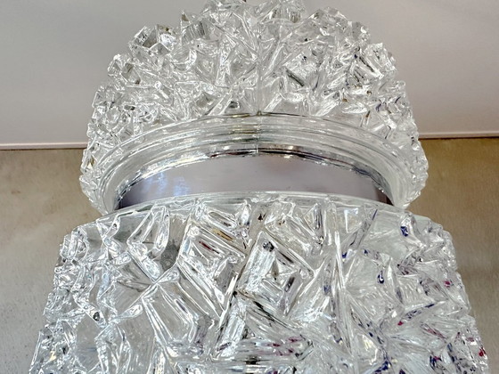 Suspension vintage Austrolux – Verre, Chrome (photo 14 of 15)