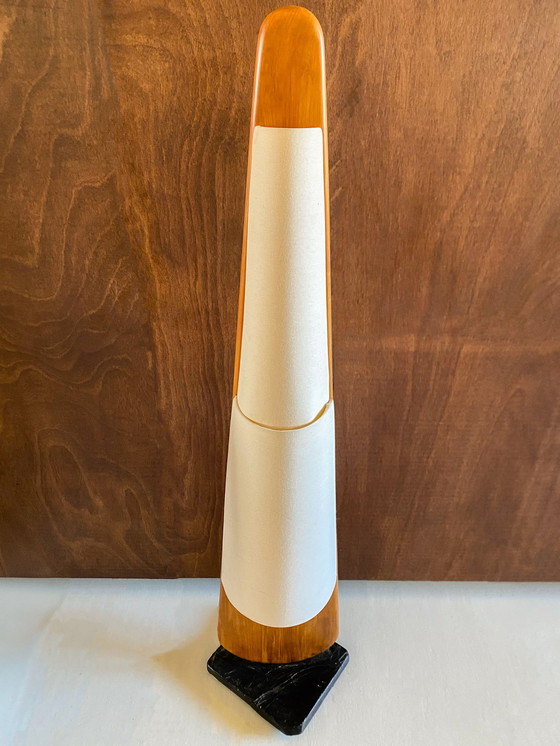 Image 1 of Lampadaire Vintage en Bois Massif