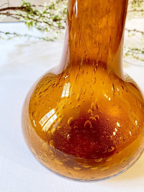 Image 1 of Soliflore-Vase aus Blasenglas von Biot, 1950er Jahre