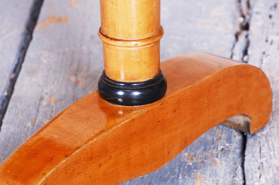 Restored Biedermeier Writing Desk, Spruce, Maple Veneer, Austria, 1830s – Wood (photo 7 of 18)