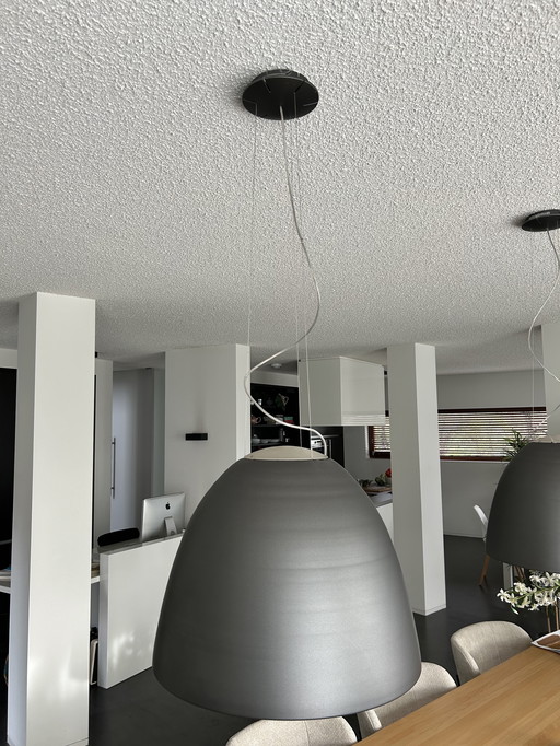 2x Artimide Nur Pendant Lamp