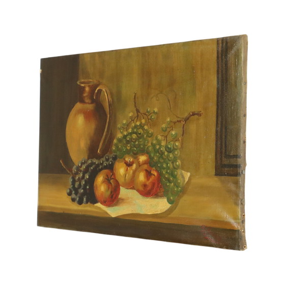 Image 1 of Nature morte aux fruits avec bocal