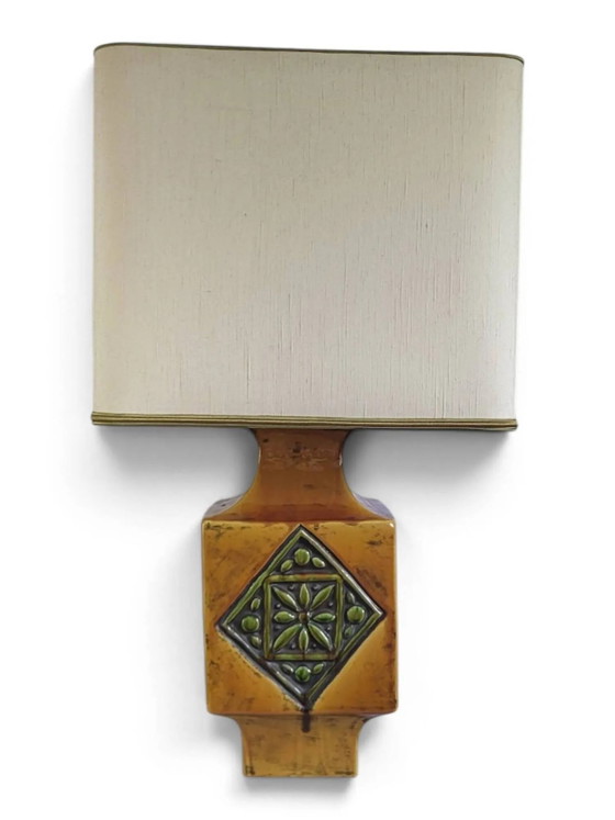 Glazed ceramic lamp – Table lamps, Porcelain, Mid Century Modern (photo 12 of 12)