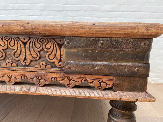 Image 1 of Indiase lage salontafel/chowki