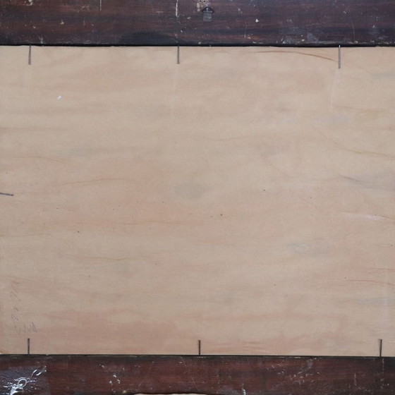 Oil Painting On Board Signed L. Clara, Italian Landscape, Early 20th Century – Paintings & Drawings, Wood (photo 15 of 15)