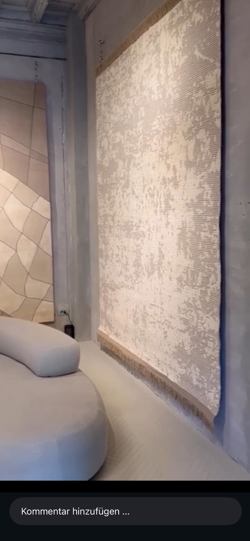 Alfombra de lujo de diseño cc-tapis 160x280 hecha a mano en Nepal