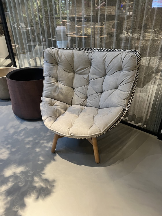 Image 1 of 5 x Dedon Ear Chair High + 2 x Dedon Hocker