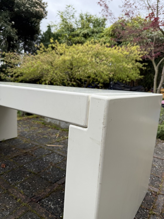 Image 1 of Ensemble de 2 bureaux vintage – années 70 / style spatial