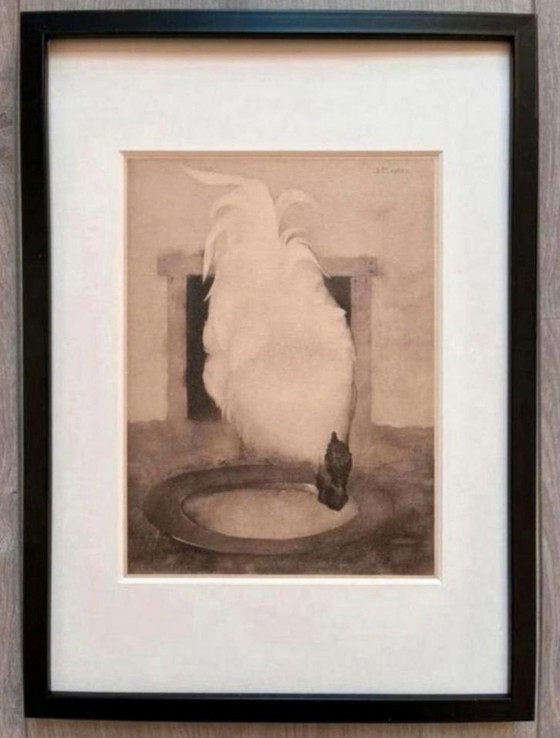 Image 1 of Jan Mankes 1889-1920 / Heliogravure originale Wyandotte Haan 1923