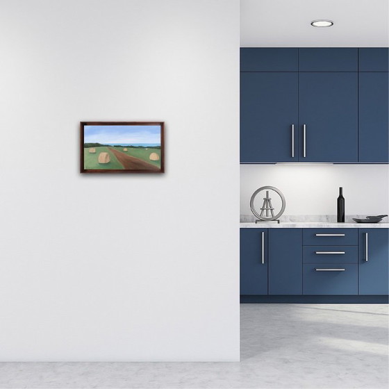 Image 1 of Öl auf bespanntem Keilrahmen 46x27cm.