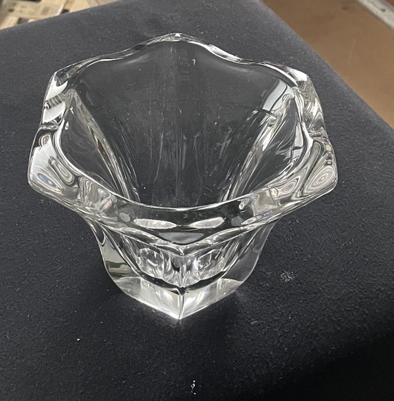 Image 1 of Vintage Val St. Lambert Crystal de France 1950