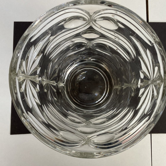 Image 1 of Grand vase en verre vintage 70’S travail italien 