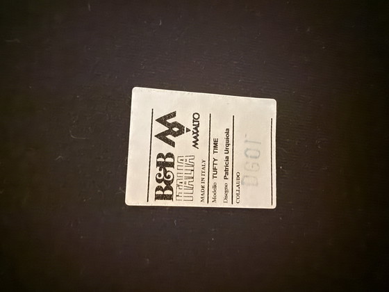 Image 1 of B&B Italia Tufty-Time, cuero negro