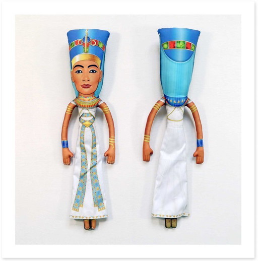 Cadeau Néfertiti | Décoration Néfertiti | Poupée Néfertiti de collection | Art de l'Égypte antique