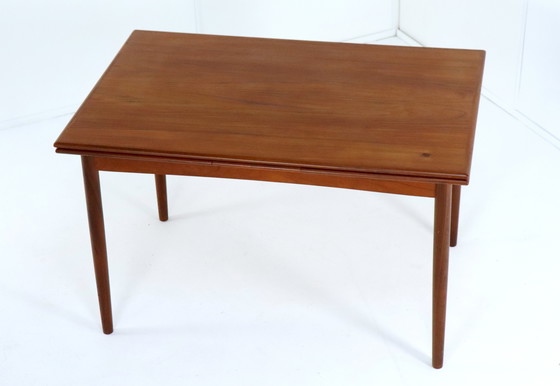 Image 1 of Danish Extendable Rectangular Dining Table 'Nymark' Vintage