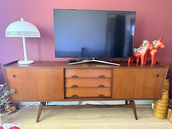 Image 1 of Unique mid-century teak sideboard