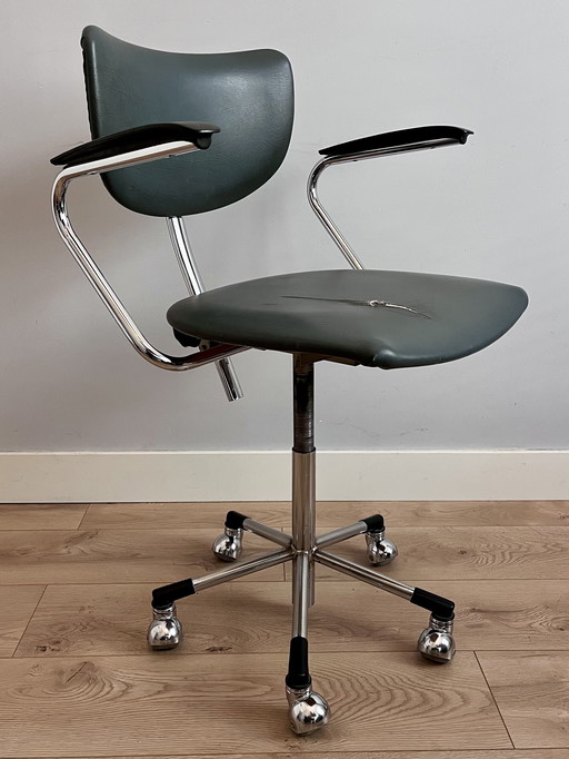 Bellissima sedia da ufficio Gebr. de Wit 3311 - su ruote