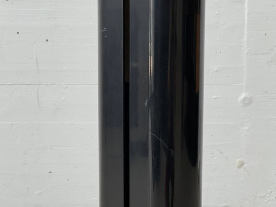 Image 1 of Lampada da terra nera Megaron di Gianfranco Frattini per Artemide, anni '70