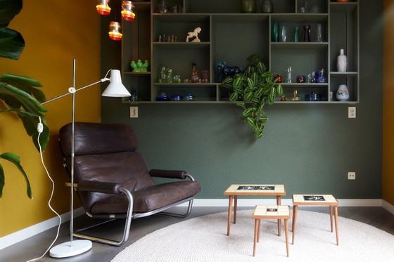 Image 1 of vintage 1950s mimiset - tiles with fish