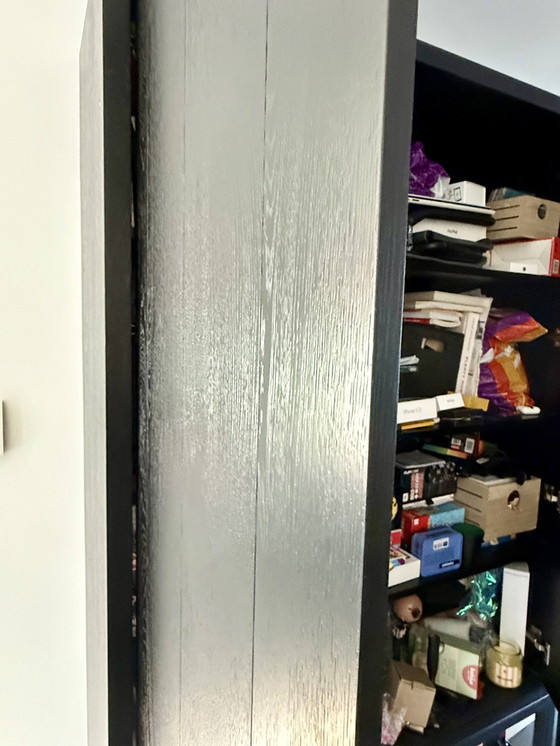 Image 1 of Armadio alto in legno nero 2,30m