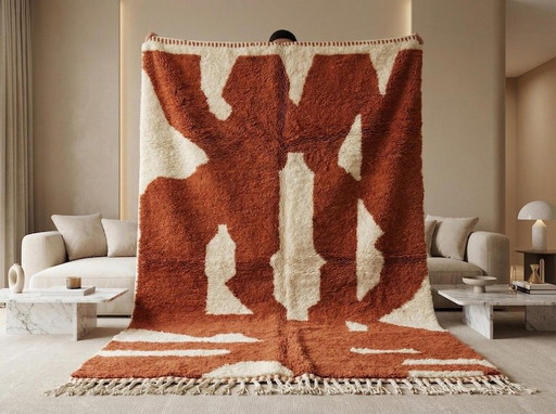 Handgeweven vloerkleed van natuurlijke wol, 200/300 cm