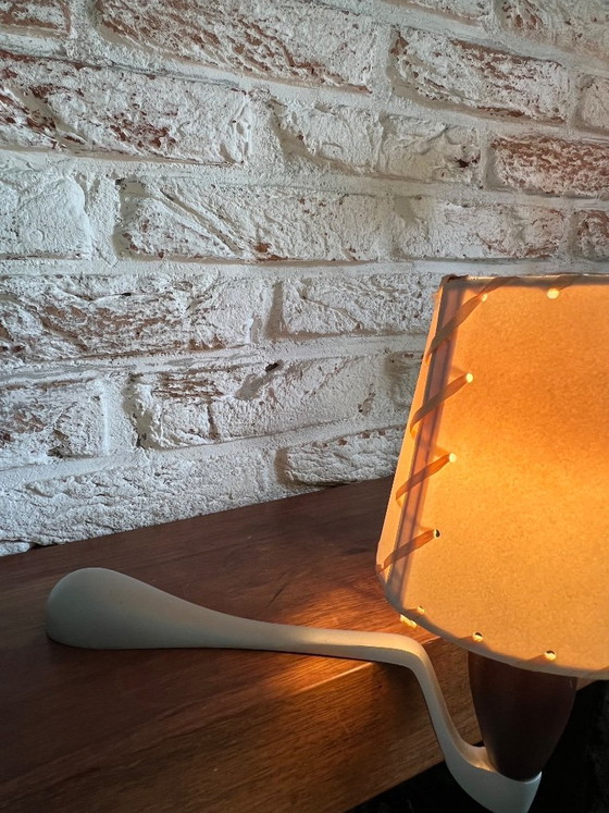 Vintage MODISS POP IN Design Table Lamp – Made in Spain – Wood (photo 15 of 17)