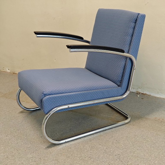 Image 1 of Vintage Fauteuil S411 Gispen Mücke Melder