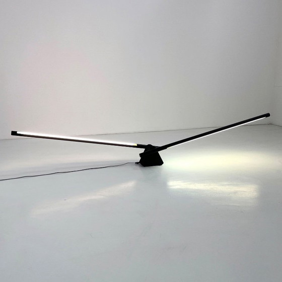 Lampada da terra Sistema Flu di Rodolfo Bonetto per Luci Italia, anni '80 – Lampade da terra, Metal, Plastic (photo 7 of 8)
