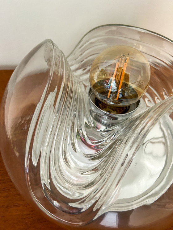 Image 1 of Plafonnier vintage Peil & Putzler 'Wave'