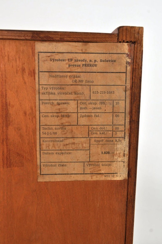 Image 1 of František Mezulanik secretary, 1960s