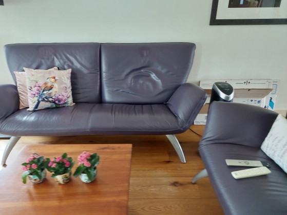 Leolux Divano 3 posti pelle – Divani 3 posti, Leather, Aluminium (photo 2 of 5)