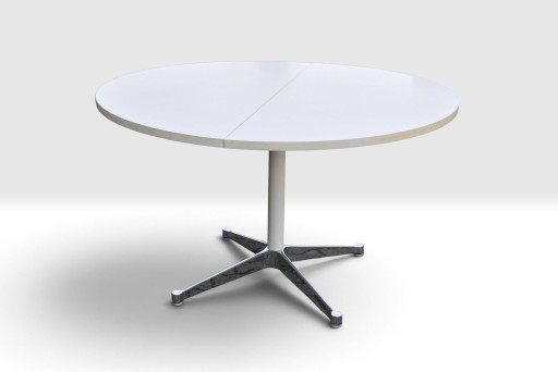 Original Herman Miller Fehlbaum vintage dining table 120 Ø