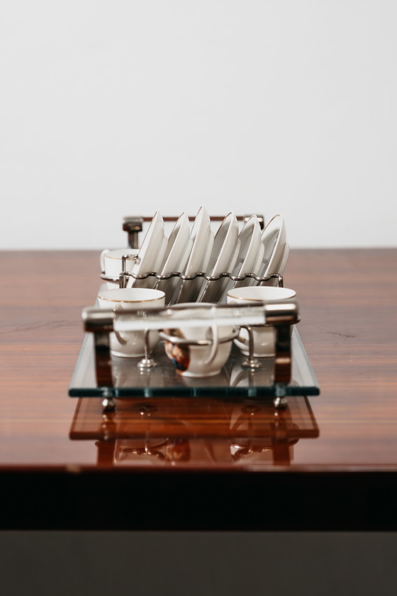 Image 1 of Luxe design koffieset van Jean Haviland uit de jaren 70, vintage model.