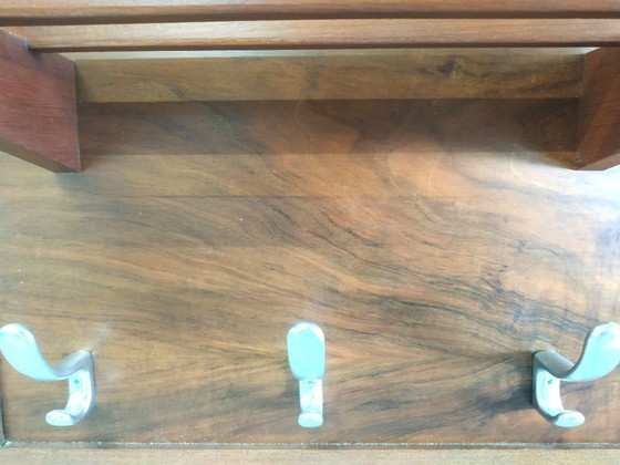 Image 1 of Unique coat rack 50-60s with rack (Scandinavian style)