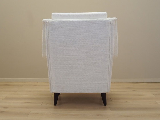 Image 1 of White armchair, Danish design, 1970s, production: Denmark